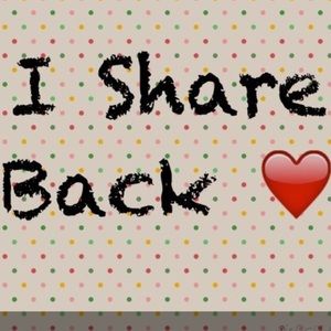 Love to share back!!
